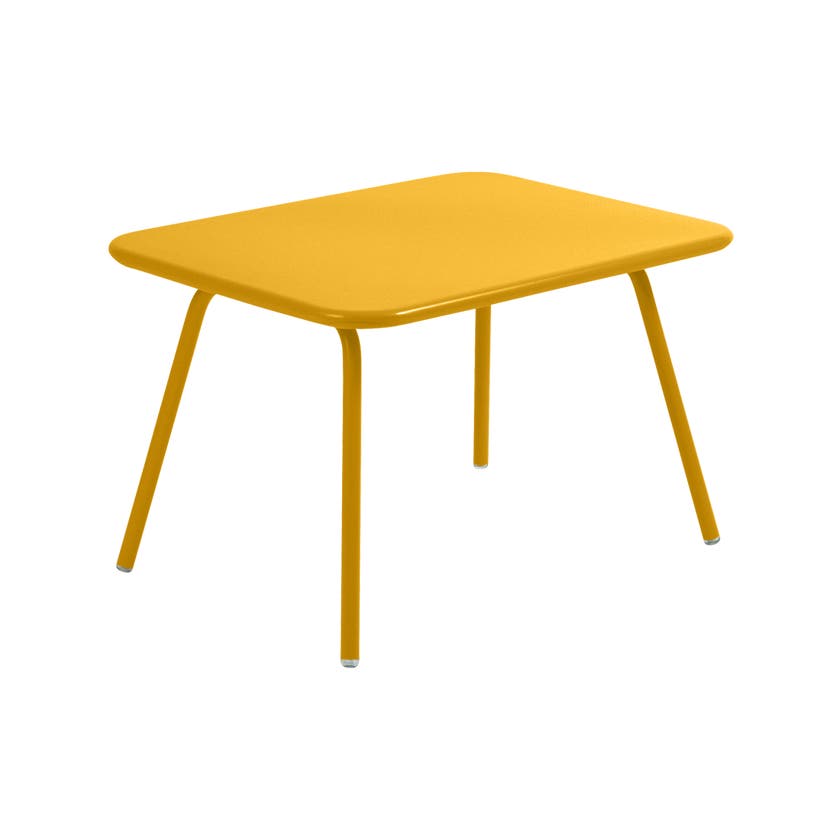 Table LUXEMBOURG KID de Fermob, 76 x 55,5 cm, Miel Table LUXEMBOURG KID de Fermob, 76 x 55,5 cm, Miel