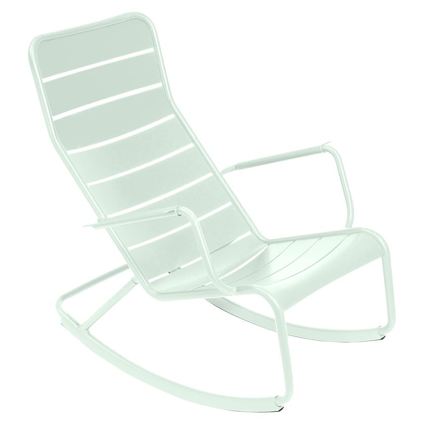 Rocking chair LUXEMBOURG de Fermob, Menthe glaciale Rocking chair LUXEMBOURG de Fermob, Menthe glaciale
