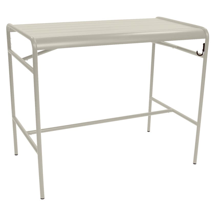 Table haute LUXEMBOURG de Fermob, Gris argile Table haute LUXEMBOURG de Fermob, Gris argile
