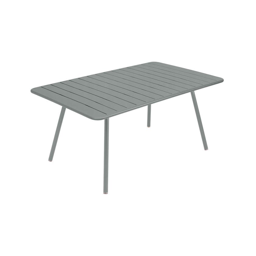 Table rectangulaire confort 6 LUXEMBOURG de Fermob,165x100, Gris Lapilli Table rectangulaire confort 6 LUXEMBOURG de Fermob,165x100, Gris Lapilli