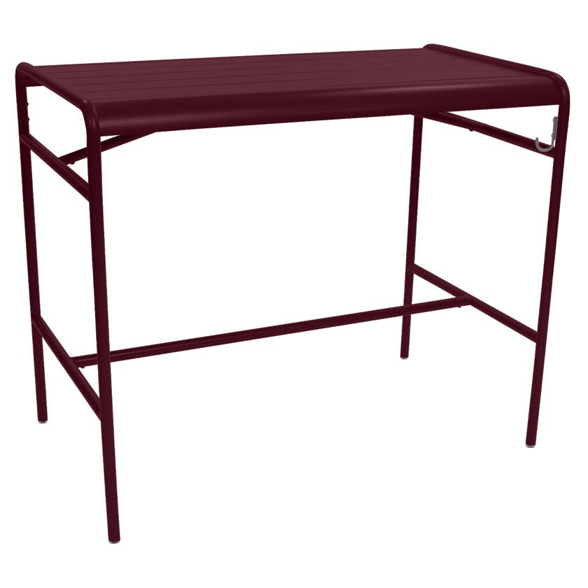 Table haute LUXEMBOURG de Fermob, Cerise noire Table haute LUXEMBOURG de Fermob, Cerise noire