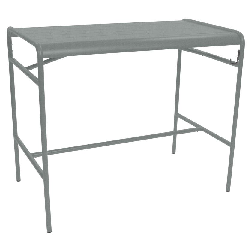 Table haute LUXEMBOURG de Fermob, Gris lapilli Table haute LUXEMBOURG de Fermob, Gris lapilli