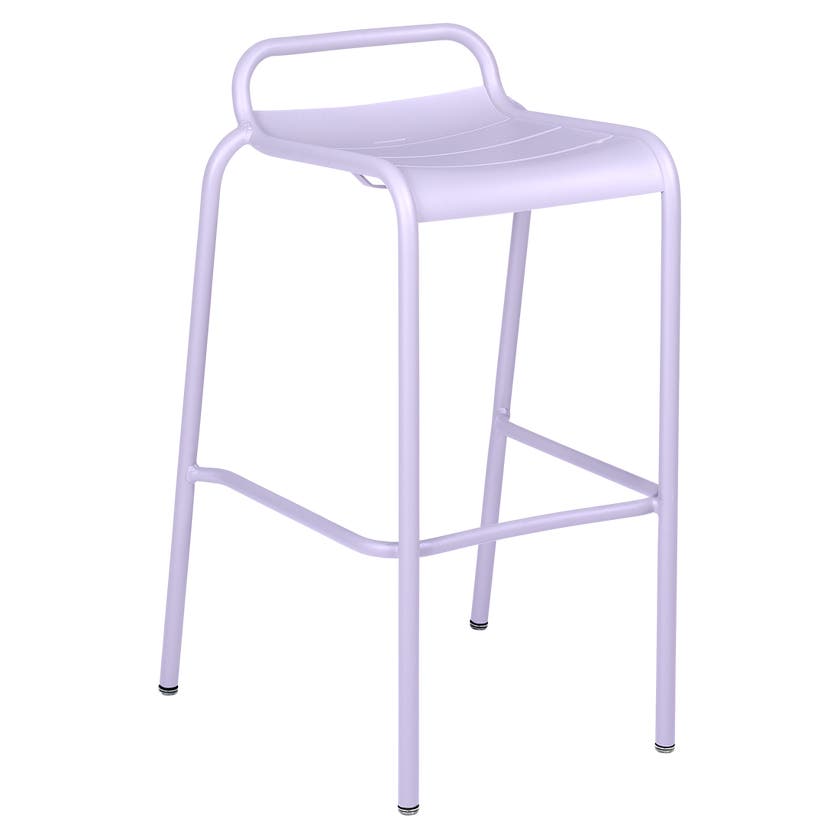 Tabouret haut LUXEMBOURG de Fermob, Guimauve Tabouret haut LUXEMBOURG de Fermob, Guimauve