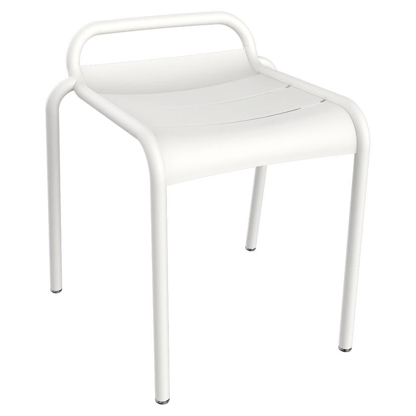Tabouret LUXEMBOURG de Fermob, Blanc Coton Tabouret LUXEMBOURG de Fermob, Blanc Coton