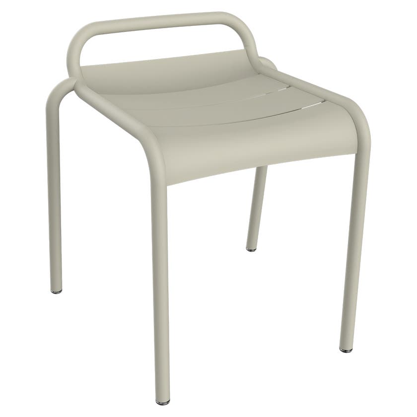 Tabouret LUXEMBOURG de Fermob, Gris Argile Tabouret LUXEMBOURG de Fermob, Gris Argile