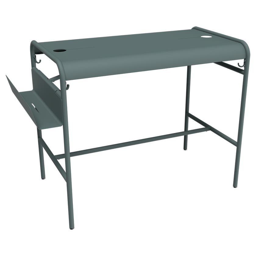 Table haute LUXEMBOURG WORK 126 x 73 cm de Fermob, Gris orage Table haute LUXEMBOURG WORK 126 x 73 cm de Fermob, Gris orage