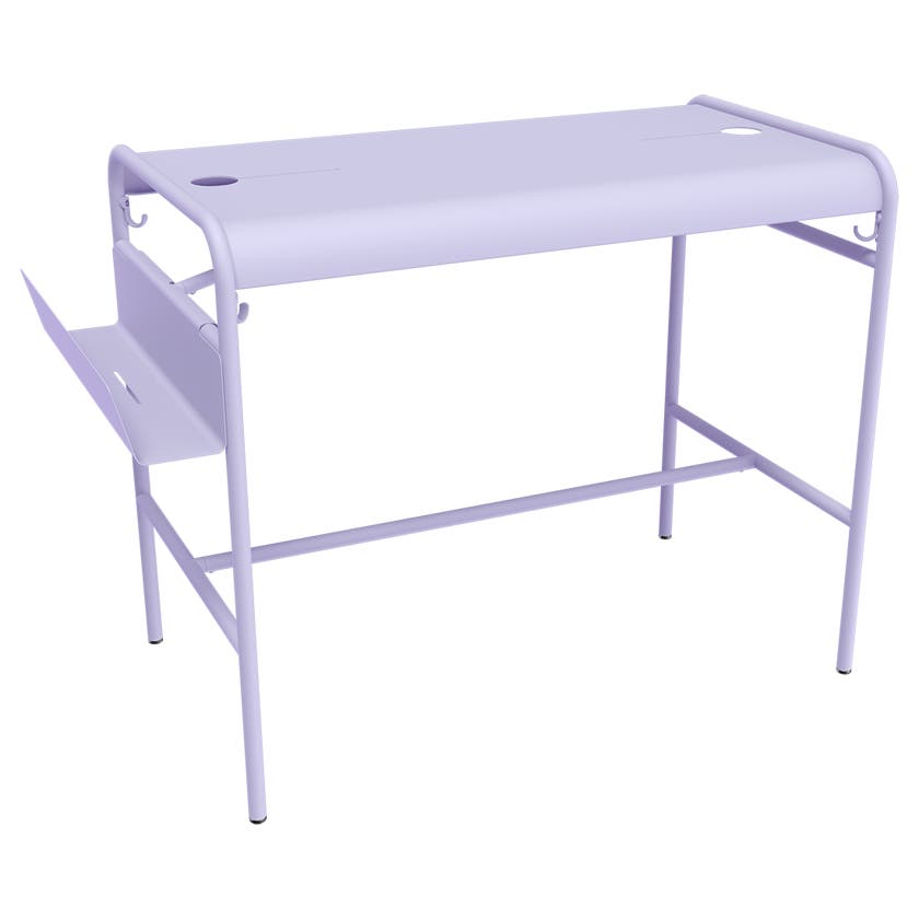 Table haute LUXEMBOURG WORK 126 x 73 cm de Fermob, Guimauve Table haute LUXEMBOURG WORK 126 x 73 cm de Fermob, Guimauve