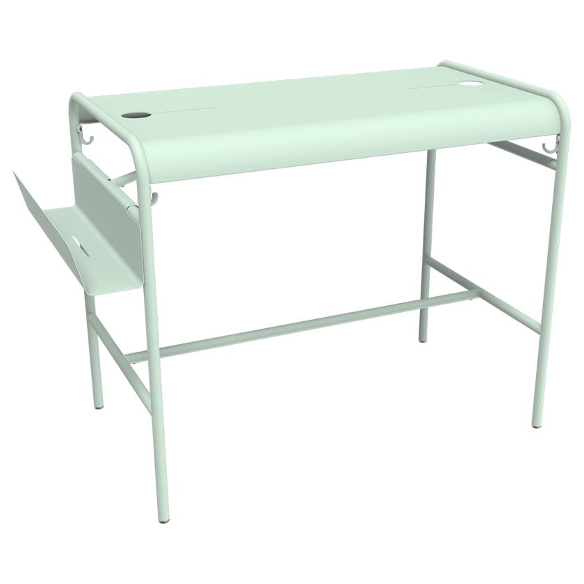 Table haute LUXEMBOURG WORK 126 x 73 cm de Fermob, Menthe glaciale Table haute LUXEMBOURG WORK 126 x 73 cm de Fermob, Menthe glaciale