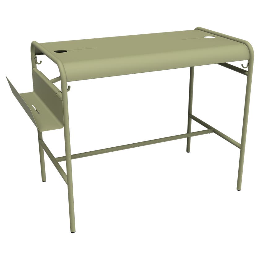 Table haute LUXEMBOURG WORK 126 x 73 cm de Fermob, Tilleul Table haute LUXEMBOURG WORK 126 x 73 cm de Fermob, Tilleul