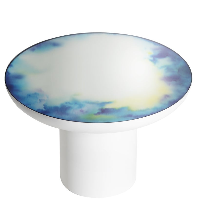 Table FRANCIS de Petite Friture, Large, Blanc