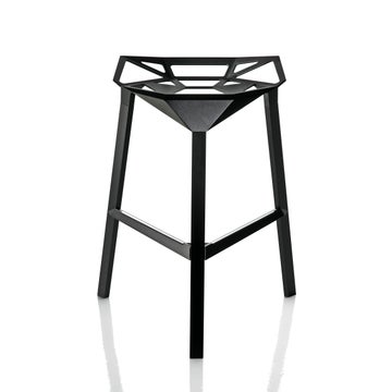  Tabouret de bar STOOL ONE H.77 cm de Magis, Noir