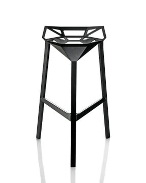 Tabouret de bar STOOL ONE H.77 cm de Magis, Noir Tabouret de bar STOOL ONE H.77 cm de Magis, Noir