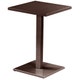 Table haute ROUND, Marron d'Inde 