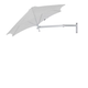Parasol PARAFLEX NEO Ø.270 cm, Tissu Sunbrella, Marble