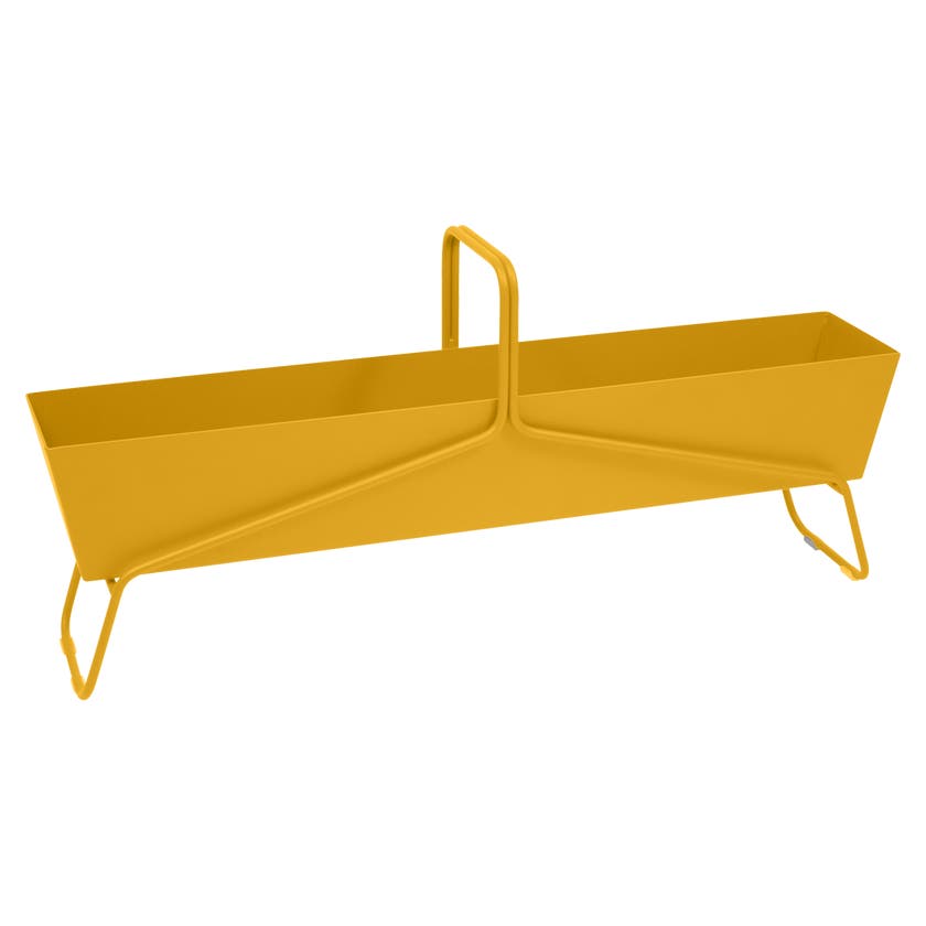 Jardinière format long BASKET de Fermob, Miel Jardinière format long BASKET de Fermob, Miel