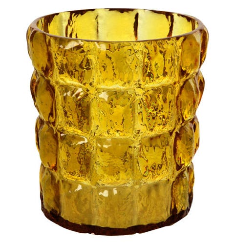 Vase MATELASSÉ de Kartell, Ambre