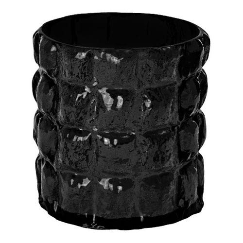 Vase MATELASSÉ de Kartell, Noir Vase MATELASSÉ de Kartell, Noir