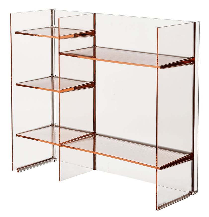 Meuble de rangement SOUND RACK de Kartell, Rose nude