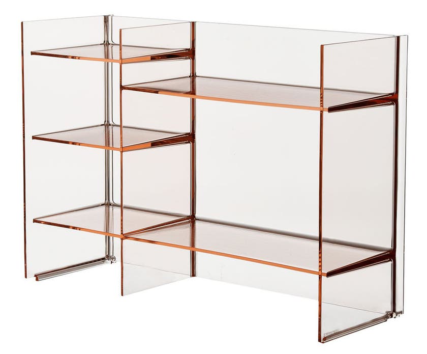 Meuble de rangement SOUND RACK de Kartell, Rose nude Meuble de rangement SOUND RACK de Kartell, Rose nude