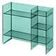 Meuble de rangement SOUND RACK, Vert algue-marine
