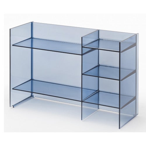 Meuble de rangement SOUND RACK de Kartell, Bleu Meuble de rangement SOUND RACK de Kartell, Bleu