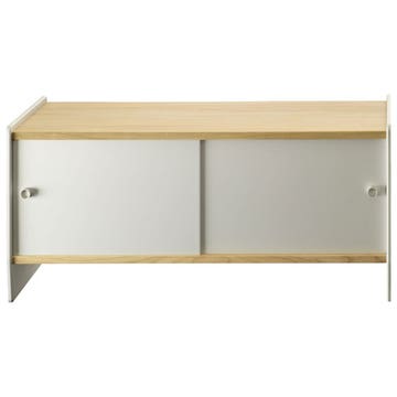 BUFFET THECA, L.123 cm, Placage cerisier naturel de MAGIS