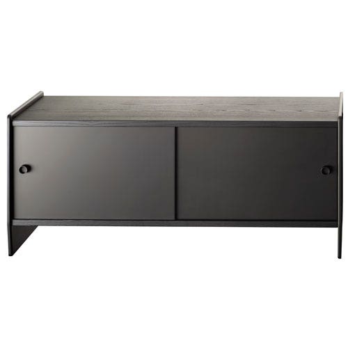 BUFFET THECA, L.93 cm, Placage frêne noir de MAGIS BUFFET THECA, L.93 cm, Placage frêne noir de MAGIS