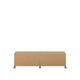 Meuble de rangement bas USM Haller M61 avec roulettes, Beige USM