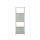 Meuble de rangement, Bibliothèque USM Haller M52, Gris clair
