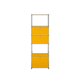 Meuble de rangement, Bibliothèque USM Haller M52, Jaune or