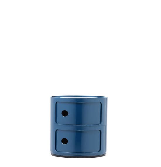Meuble de rangement COMPONIBILI de Kartell, 2 éléments, Bleu