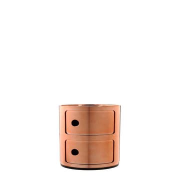 Meuble de rangement COMPONIBILI de Kartell, Cuivre