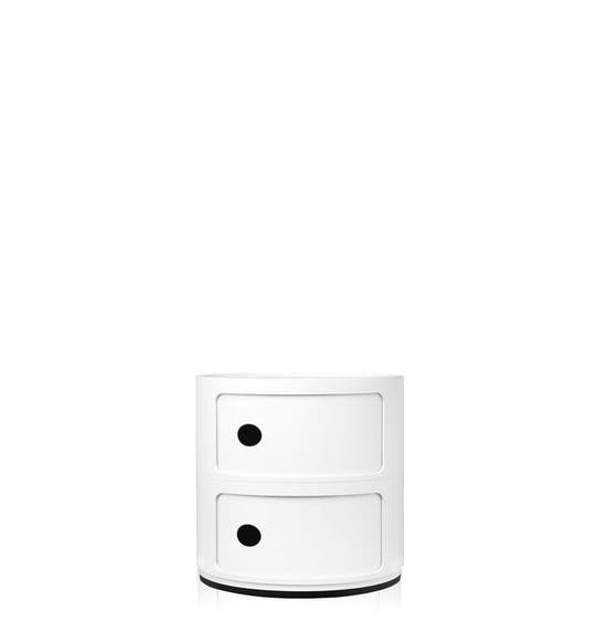 Meuble de rangement COMPONIBILI de Kartell, 2 éléments, Blanc