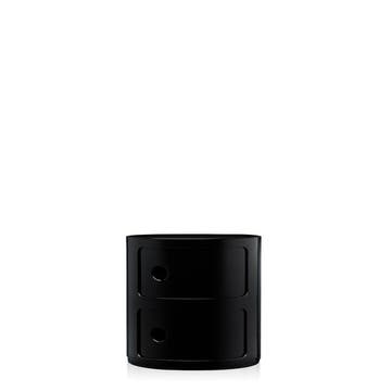 Meuble de rangement COMPONIBILI de Kartell, 2 éléments, Noir