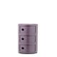 Meuble de rangement COMPONIBILI, 3 compartiments, Violet