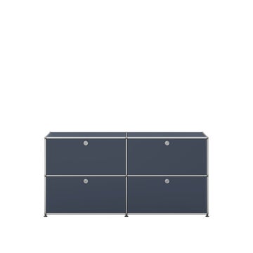 Meuble de rangement HALLER E2 de USM, Anthracite