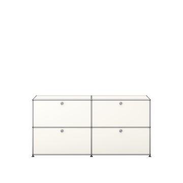 Meuble de rangement  HALLER E2 de USM, Blanc pur