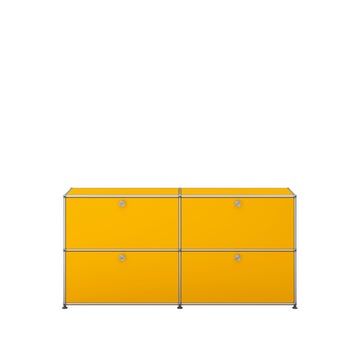 Meuble de rangement HALLER E2 de USM, Jaune or