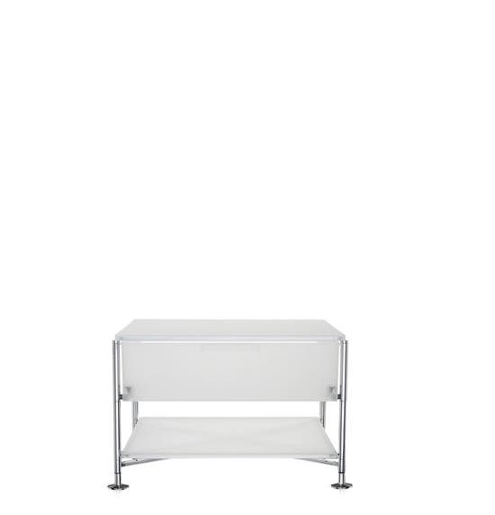 Meuble de rangement MOBIL de kartell, Blanc Glace, Simple