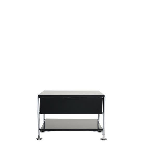 Meuble de rangement MOBIL de kartell, Fumé Brillant, Simple