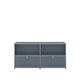 Meuble de rangement USM Haller C2, Gris moyen