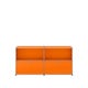 Meuble de rangement USM Haller C2, Orange pur