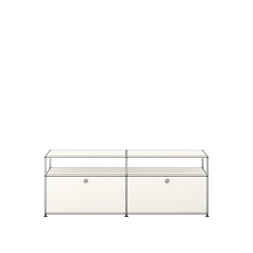 Meuble TV/Hifi HALLER O2 de USM, Blanc pur