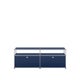 Meuble TV/Hifi HALLER O2, Bleu acier