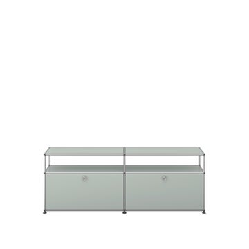 Meuble TV/Hifi HALLER O2 de USM, Gris clair