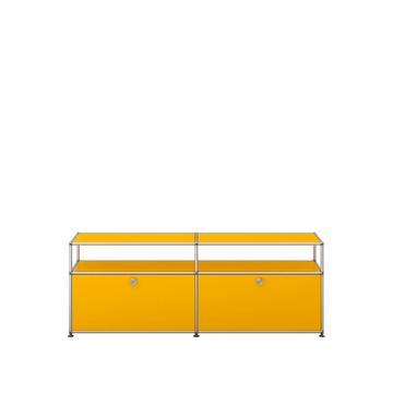 Meuble TV/Hifi HALLER O2 de USM, Jaune or
