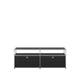 Meuble TV/Hifi HALLER O2, Noir graphite