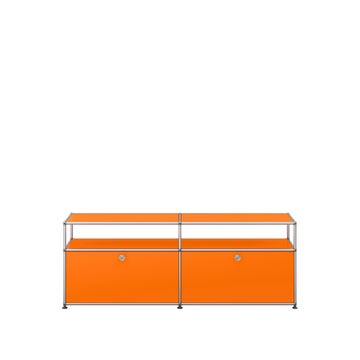 Meuble TV/Hifi HALLER O2 de USM, Orange pur