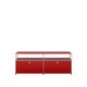 Meuble TV/Hifi HALLER O2, Rouge rubis