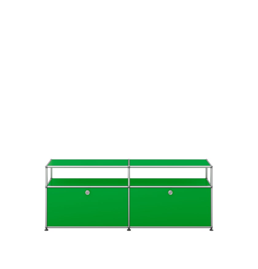 Meuble TV/Hifi HALLER O2 de USM, Vert USM
